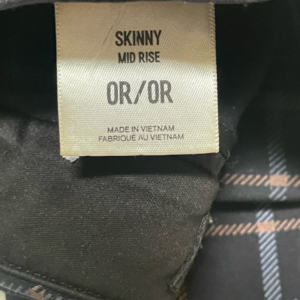 Express Mid Rise Skinny Editor Stretch Pants - Picture 3 of 3